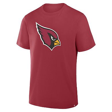 Men's Fanatics Garnet Arizona Cardinals Legacy Cotton T-Shirt