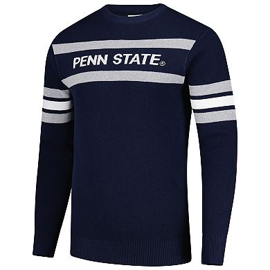 Unisex Uscape Apparel Navy Penn State Nittany Lions Renew Knit Vintage Pullover Sweater