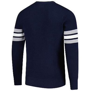 Unisex Uscape Apparel Navy Penn State Nittany Lions Renew Knit Vintage Pullover Sweater