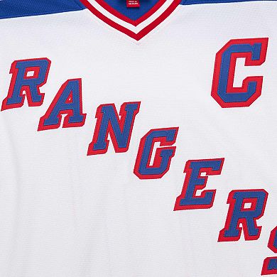 Men's Mark Messier White New York Rangers 1993-94 Power Play Jersey