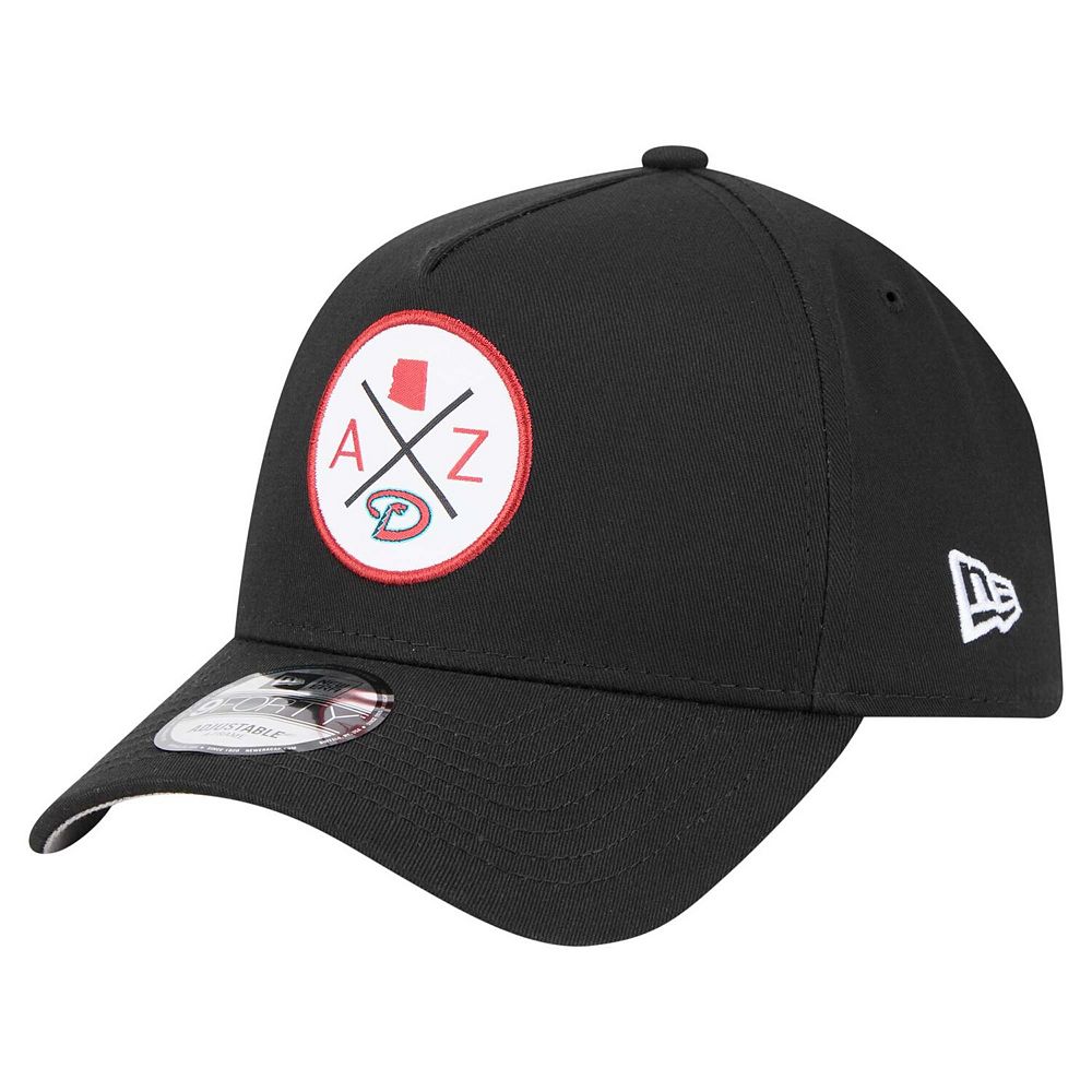 Men's New Era Black Arizona Diamondbacks 9FORTY AFrame Adjustable Hat