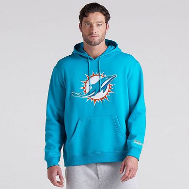 Men's Fanatics Aqua Miami Dolphins Legacy Fleece Pullover Hoodie