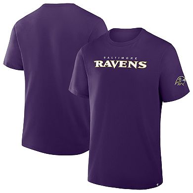 Men's Fanatics Purple Baltimore Ravens Legacy Cotton T-Shirt