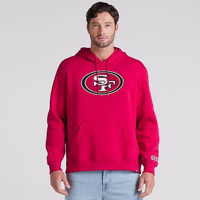 Men's Fanatics Scarlet San Francisco 49ers Legacy Fleece Pullover Hoodie