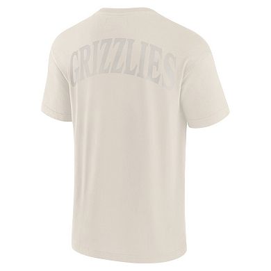 Men's Fanatics Cream Memphis Grizzlies Elements Iconic T-Shirt