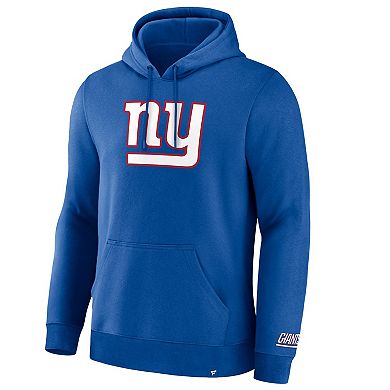 Men's Fanatics Royal New York Giants Legacy Fleece Pullover Hoodie