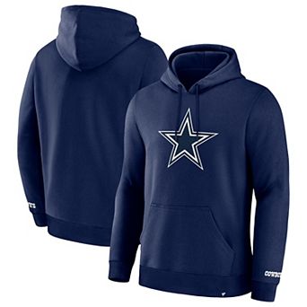 Men's Fanatics Navy Dallas Cowboys Legacy Fleece Pullover Hoodie