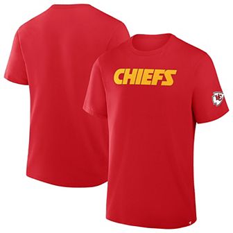 Men's Fanatics Red Kansas City Chiefs Legacy Cotton T-Shirt