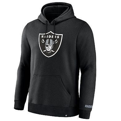 Men's Fanatics Black Las Vegas Raiders Legacy Fleece Pullover Hoodie
