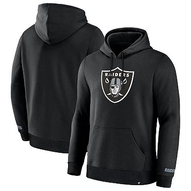 Men's Fanatics Black Las Vegas Raiders Legacy Fleece Pullover Hoodie
