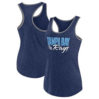 Women's Profile Navy Tampa Bay Rays Plus Size Tank Top