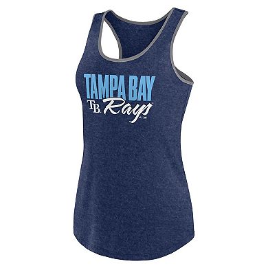 Women's Profile Navy Tampa Bay Rays Plus Size Tank Top