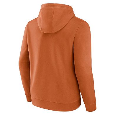 Men's Fanatics Texas Orange Texas Longhorns Team Lockup Pullover Hoodie