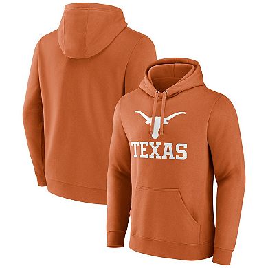 Men's Fanatics Texas Orange Texas Longhorns Team Lockup Pullover Hoodie