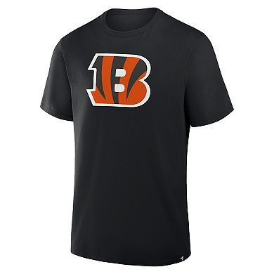 Men's Fanatics Black Cincinnati Bengals Legacy Cotton T-Shirt