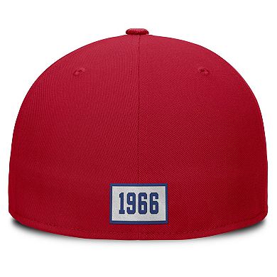 Men's Nike Red Atlanta Braves Cooperstown True Performance Fitted Hat