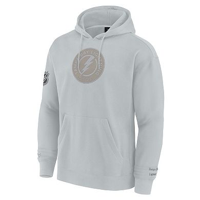 Men's Fanatics Gray Tampa Bay Lightning Elements Pace Pullover Hoodie