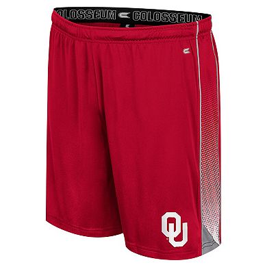 Men's Colosseum Crimson Oklahoma Sooners Online Shorts
