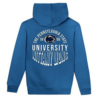Toddler Blue Penn State Nittany Lions Team Banner Fleece Pullover Hoodie