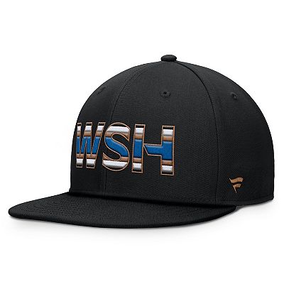 Black washington capitals hat clearance