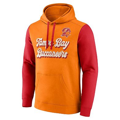 Men's Fanatics Red Tampa Bay Buccaneers Fleece Pullover Hoodie