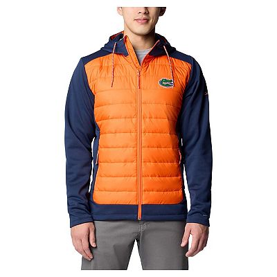 Men's Columbia Navy/Orange Florida Gators Out-Shield Hybrid Full