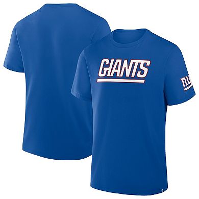 Men's Fanatics Royal New York Giants Legacy Cotton T-Shirt