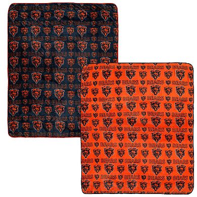 Pegasus Chicago Bears 60” x 70” Home & Away Two-Piece Blanket Set