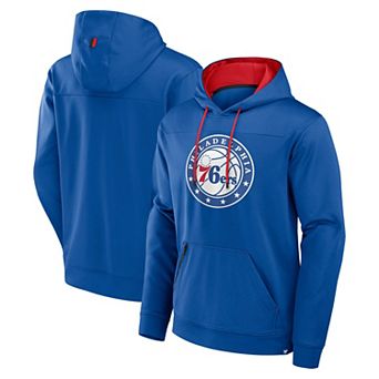 Men's Fanatics Royal Philadelphia 76ers Reserve Defender Pullover Hoodie