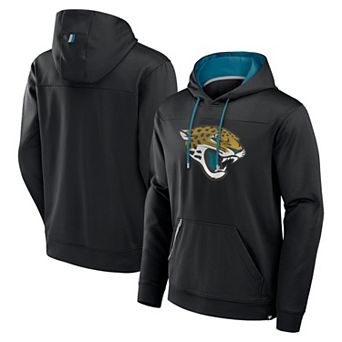 Men's Fanatics Black Jacksonville Jaguars Defender Pullover Hoodie