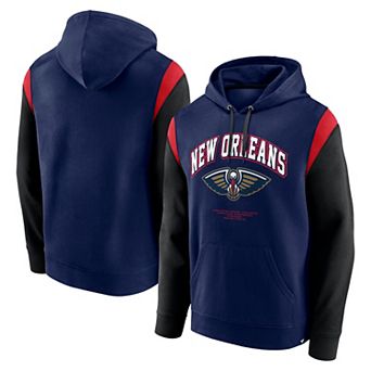 Men's Fanatics Navy New Orleans Pelicans Scorer Pullover Hoodie