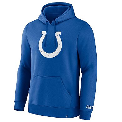 Men's Fanatics Royal Indianapolis Colts Legacy Fleece Pullover Hoodie