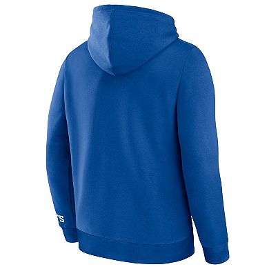 Men's Fanatics Royal Indianapolis Colts Legacy Fleece Pullover Hoodie