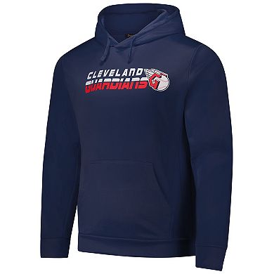 Men's Dunbrooke Navy Cleveland Guardians Champion Pullover Hoodie