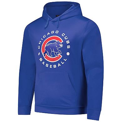 Men's Dunbrooke Royal Chicago Cubs Champion Pullover Hoodie
