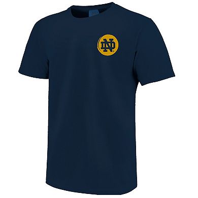 Unisex Navy Notre Dame Fighting Irish Campus State Hyper Local Comfort Colors T-Shirt