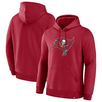 Men's Fanatics Red Tampa Bay Buccaneers Legacy Fleece Pullover Hoodie