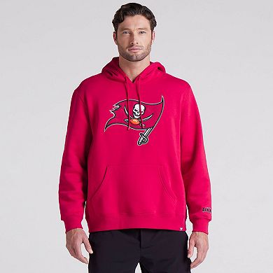 Men's Fanatics Red Tampa Bay Buccaneers Legacy Fleece Pullover Hoodie