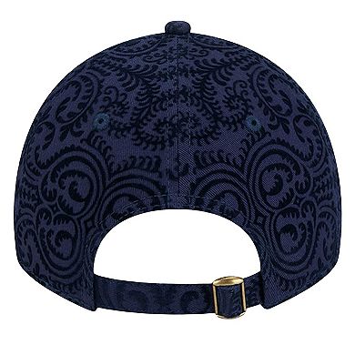 Women's New Era Navy Dallas Cowboys Sport Night Flair 9TWENTY Adjustable Hat