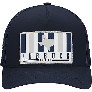 Men's HOOey Navy Dallas Cowboys Lubbock Trucker Snapback Hat