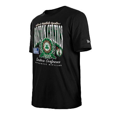 Men's New Era Black Boston Celtics Sport Classics Enzyme Washed T-Shirt