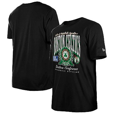 Men's New Era Black Boston Celtics Sport Classics Enzyme Washed T-Shirt