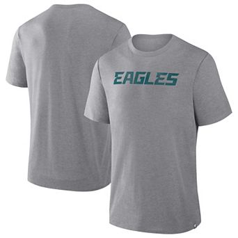 Men's Fanatics Heather Gray Philadelphia Eagles Tri-Blend T-Shirt