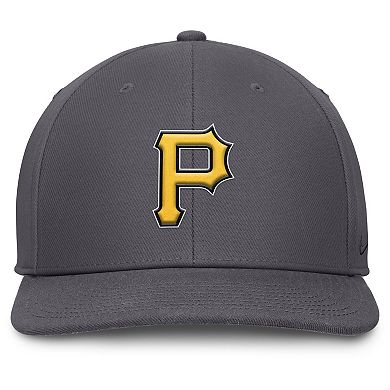 Men's Nike Gray Pittsburgh Pirates Pro Performance Snapback Hat