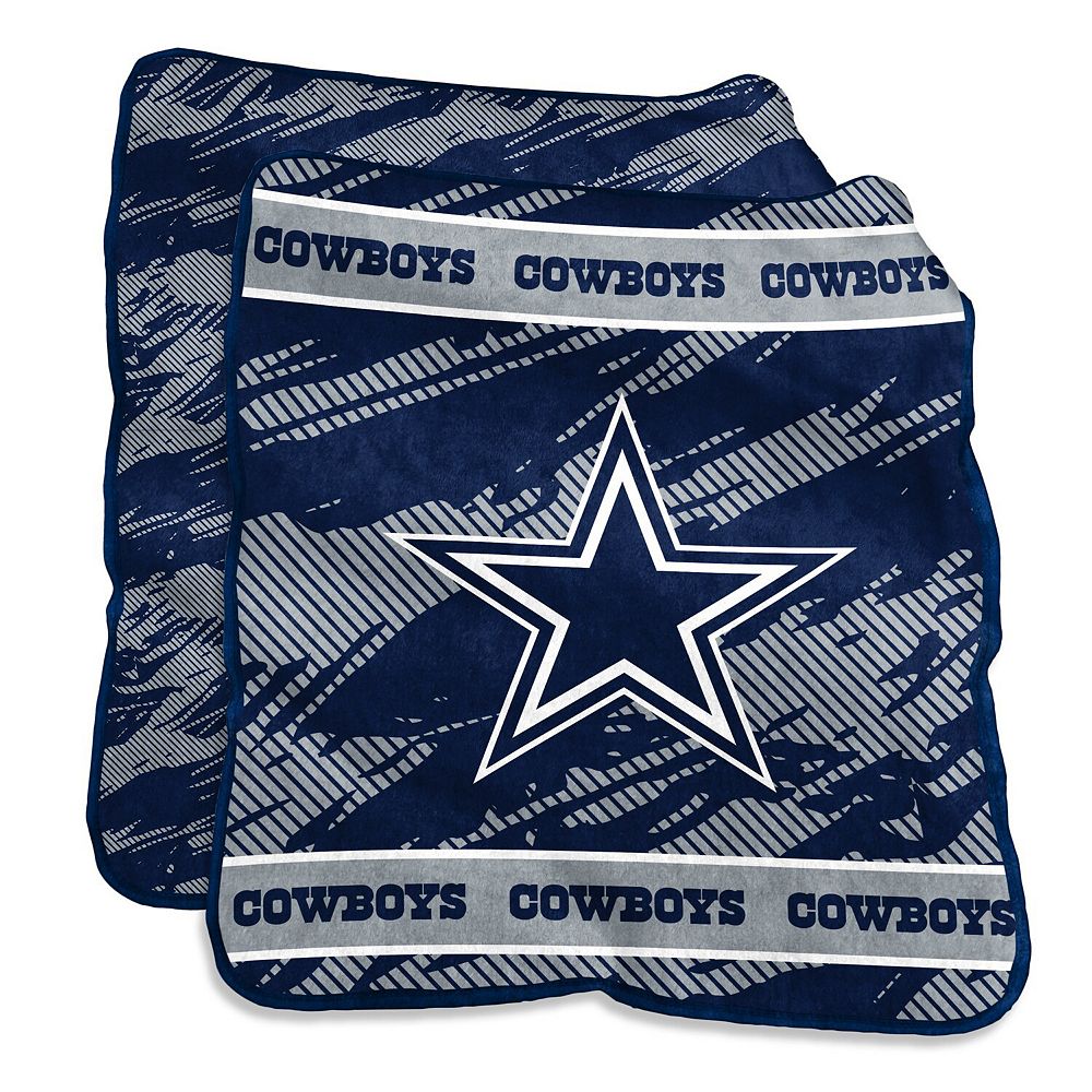 Dallas Cowboys NFL Team Center Stripe Logo Throw 50x60