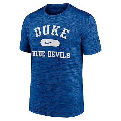 Men's Nike Royal Duke Blue Devils Velocity Mascot Performance T-Shirt