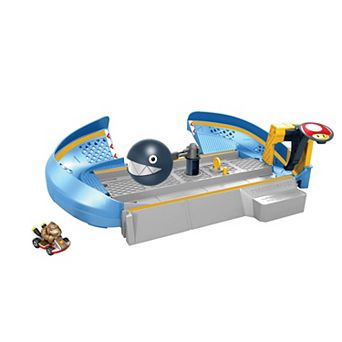 Hot Wheels Mario Kart Chain Chomp Track Set by Mattel