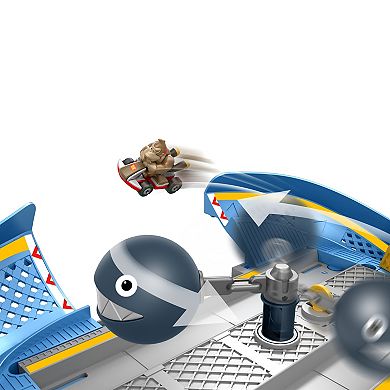 Hot Wheels Mario Kart Chain Chomp Track Set by Mattel