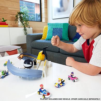 Hot Wheels Mario Kart Chain Chomp Track Set by Mattel