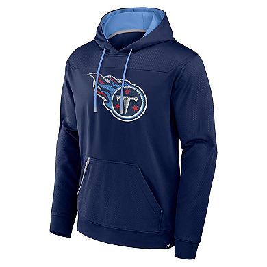 Men's Fanatics Navy Tennessee Titans Defender Pullover Hoodie